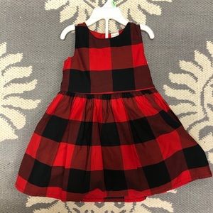 🆕 Carters Buffalo Plaid Dress